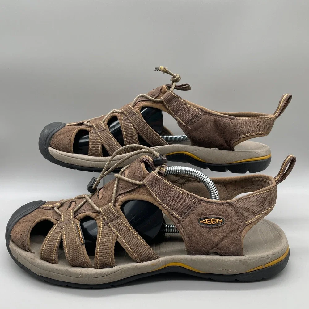 Keen Arroyo II Hiking Sandals‎ Mens 10.5 Brown Waterproof Trail Shoes Outdoor